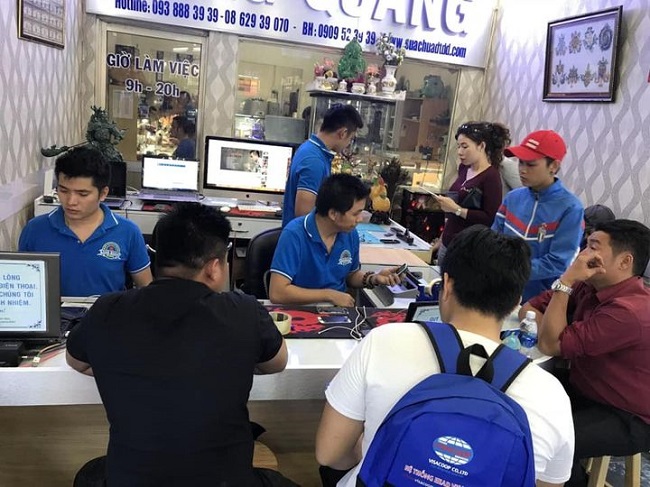 Học sửa chữa điện thoại tại Quang Đăng