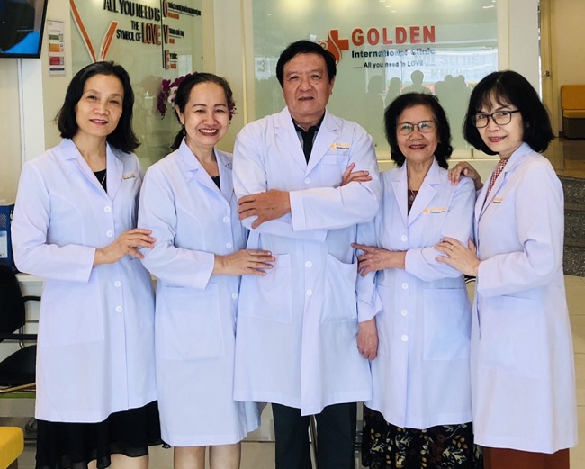 Đội ngũ bác sĩ nổi tiếng tại Phòng khám Đa khoa Quốc Tế Golden Healthcare