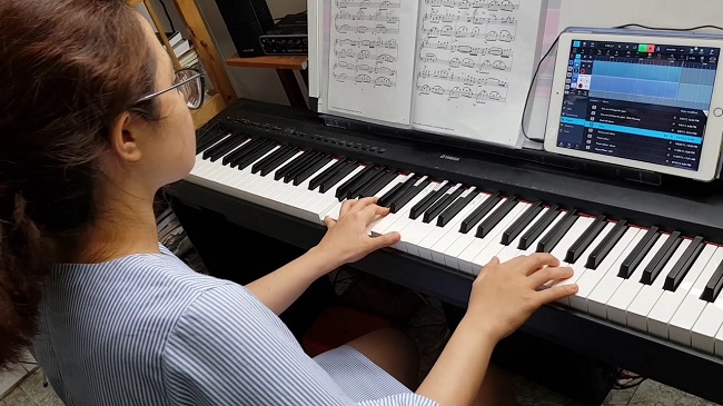 Học piano tại Trung tâm đào tạo Âm nhạc Ngôi Sao