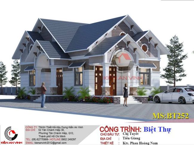 Kiến An Vinh - thiết kế xây dựng TPHCM