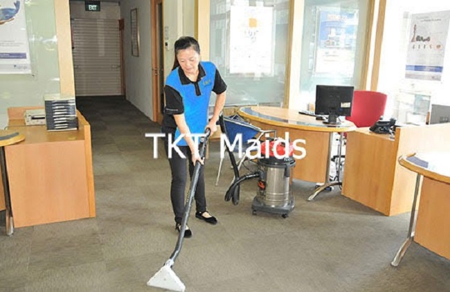 Dịch vụ vệ sinh văn phòng tại TPHCM | Ảnh từ công ty TKT Cleaning
