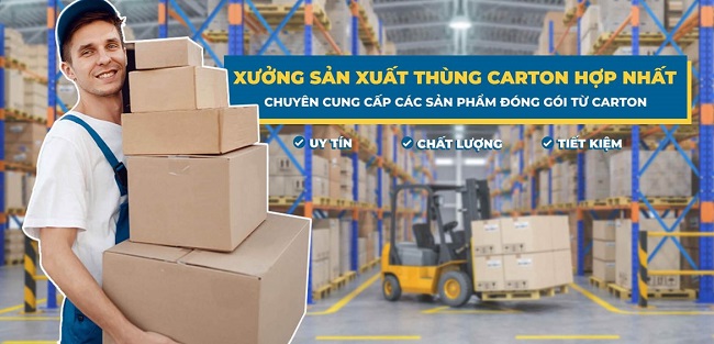 công ty sản xuất thùng carton tại TPHCM | Ảnh từ công ty Bao bì Hợp Nhất
