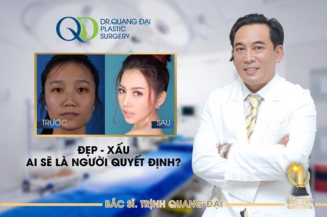Bác sĩ Trịnh Quang Đại – Bác sĩ sửa mũi đẹp nhất Sài Gòn