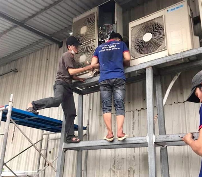Dịch vụ sửa máy lạnh Thủ Đức giá rẻ | Ảnh từ Điện lạnh Đình Nhật