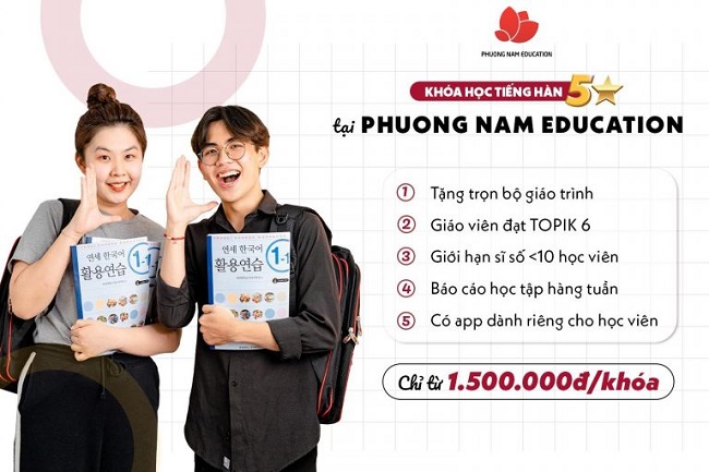 Trung tâm dạy tiếng Hàn | Nguồn ảnh: Phuong Nam education