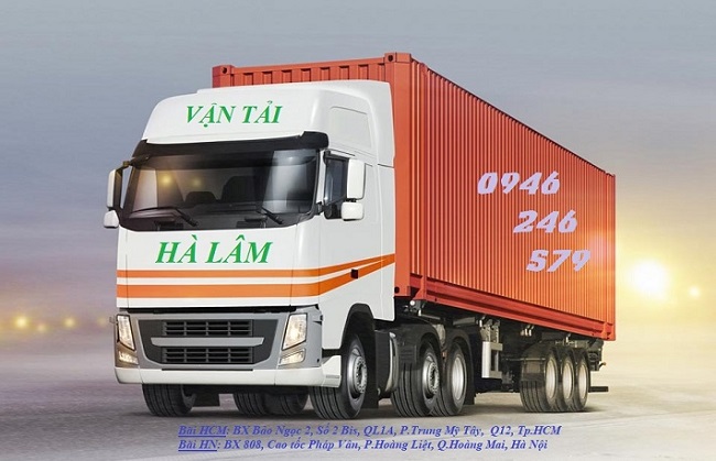 Vận chuyển hàng hóa Bắc Nam | Nguồn ảnh: Công Ty TNHH dịch vụ vận tải Hà Lâm