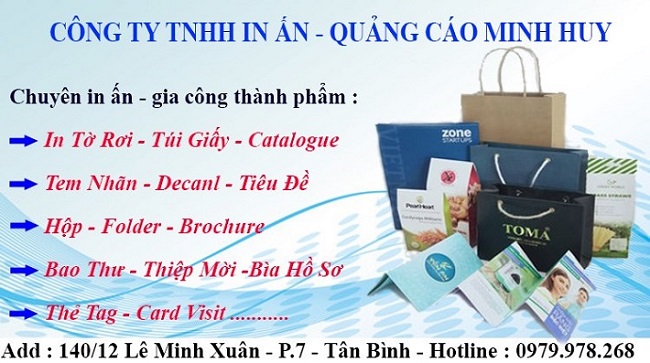 Công ty quảng cáo | Nguồn ảnh: Công ty TNHH Minh Huy