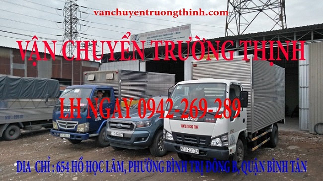 Vận chuyển hàng hóa bằng xe tải | Nguồn ảnh: Công Ty Vận Tải Trường Thịnh 