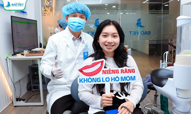 Dịch vụ niềng răng tại Nha khoa Bảo Việt luôn được khách hàng tin tưởng lựa chọn