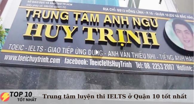 Trung tâm Anh ngữ Huy Trịnh