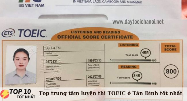 Top 5 trung tâm luyện thi TOEIC ở quận Tân Bình uy tín, tốt nhất