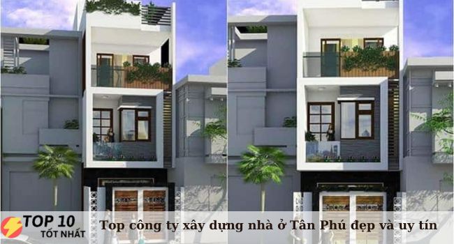 Công ty xây nhà ở Tân Phú