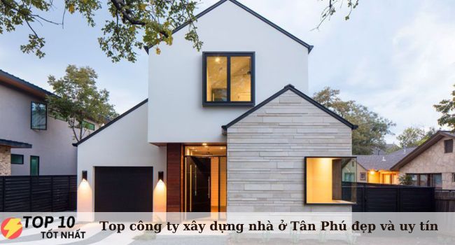 Top 7 công ty xây dựng nhà ở quận Tân Phú đẹp và uy tín