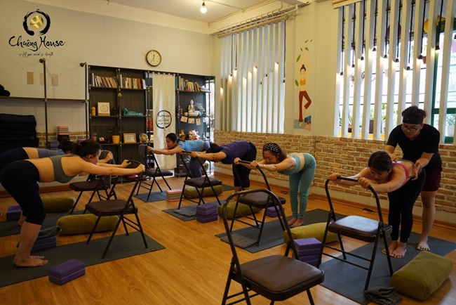 Phòng tập Chuông Yoga 