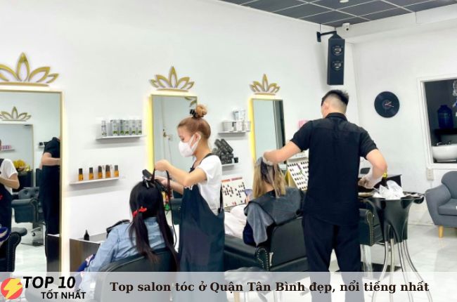 Salon tóc ở quận Tân Bình