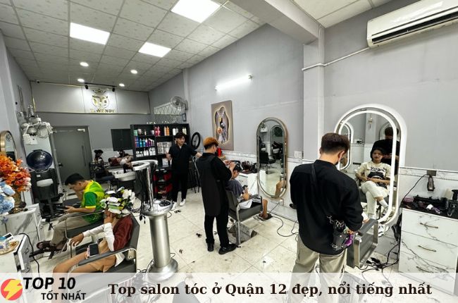Salon cắt tóc chuyên nghiệp tại Quận 12 