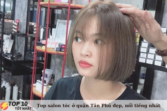 Salon cắt tóc chất lượng ở quận Tân Phú 