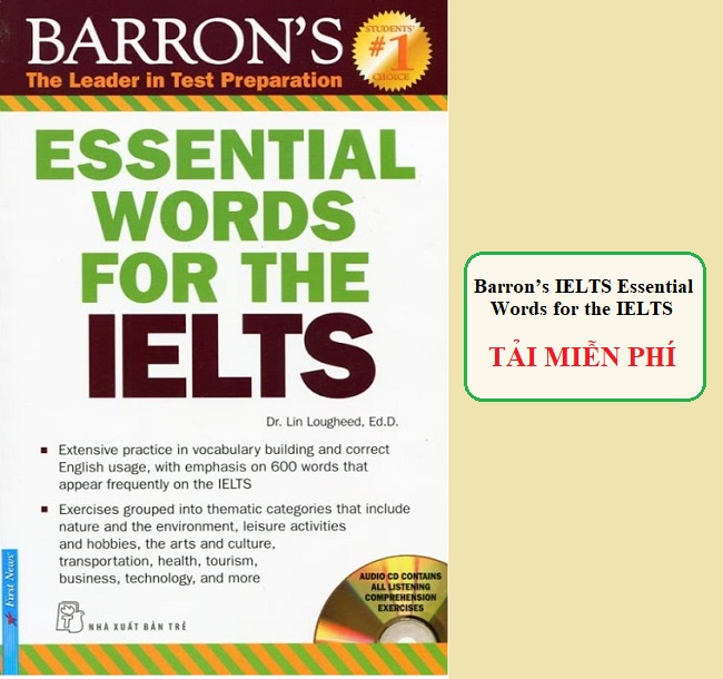 Cuốn Barron’s IELTS Essential Words for the IELTS